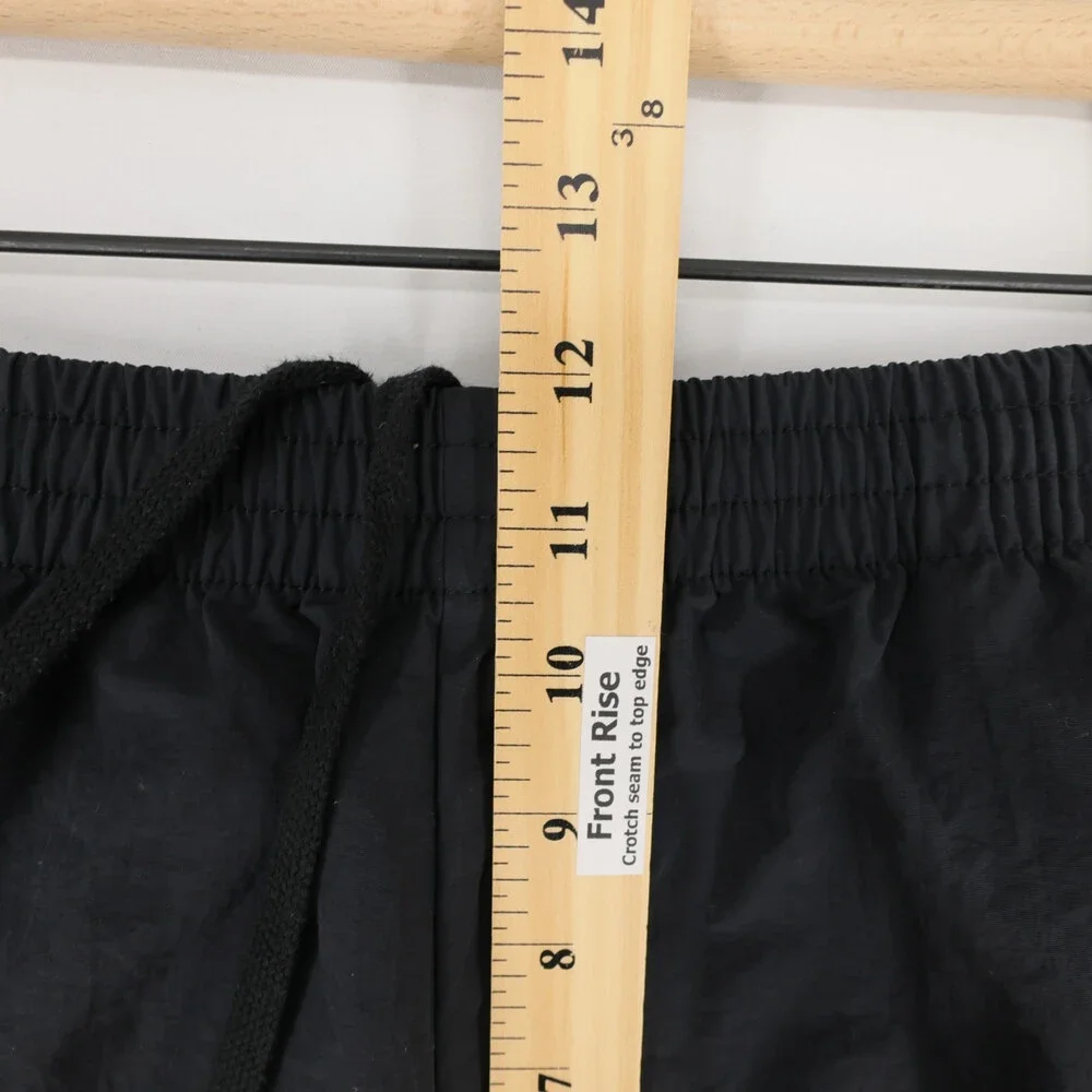 John Elliott Shorts Mens L (3) Black Nylon Drawstring Elastic Waist Casual